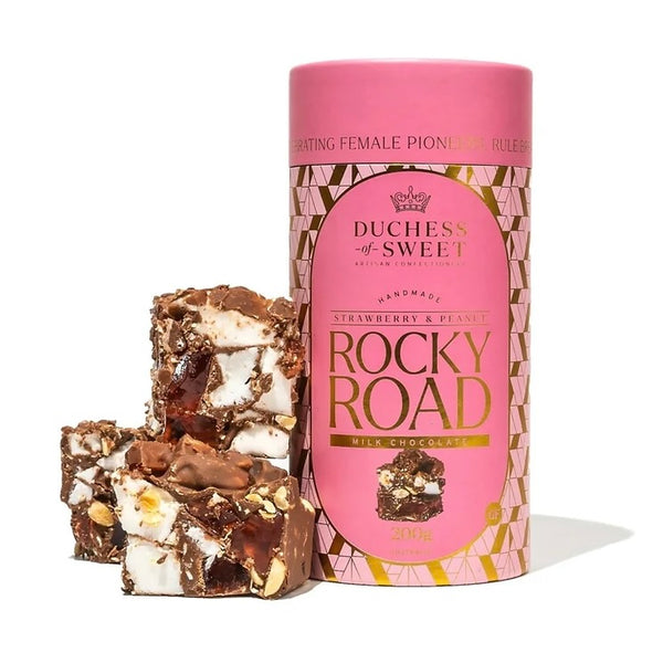 DUCHESS of SWEET - Strawberry & Peanut Milk Chocolate Rocky Road - The Alchemist