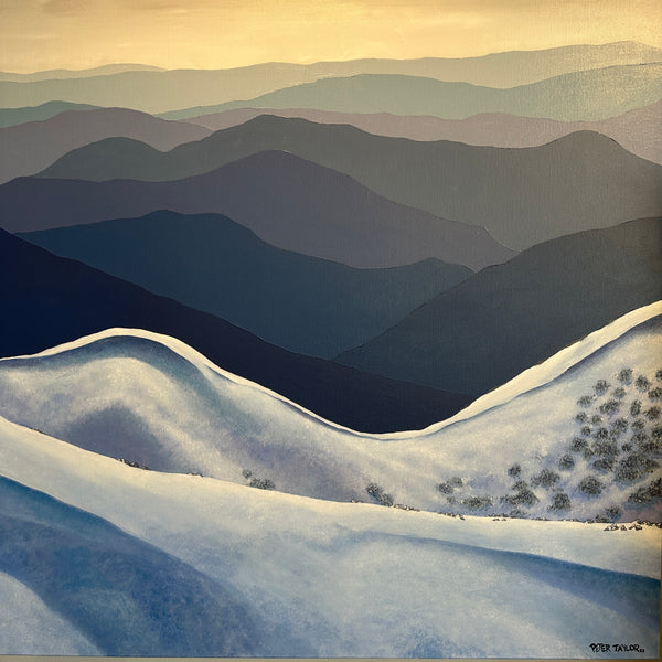 THE SNOWY MOUNTAINS by Peter Taylor