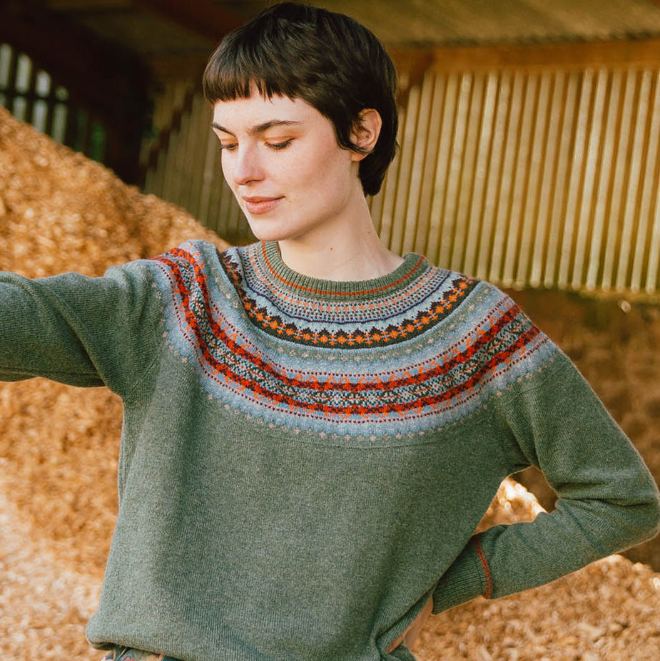 ERIBE - ALPINE Short SWEATER -  Braemar