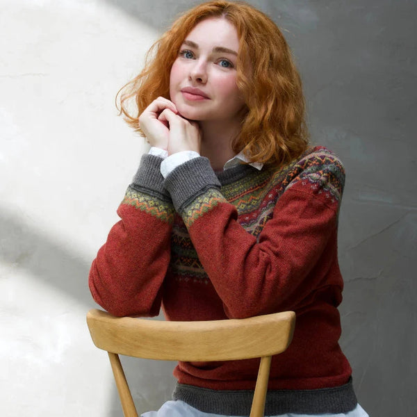 ERIBE - ALPINE Short SWEATER -  Copperleaf