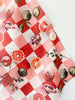 WHITNEY SPICER - Linen Tea Towel - PINK GINGHAM