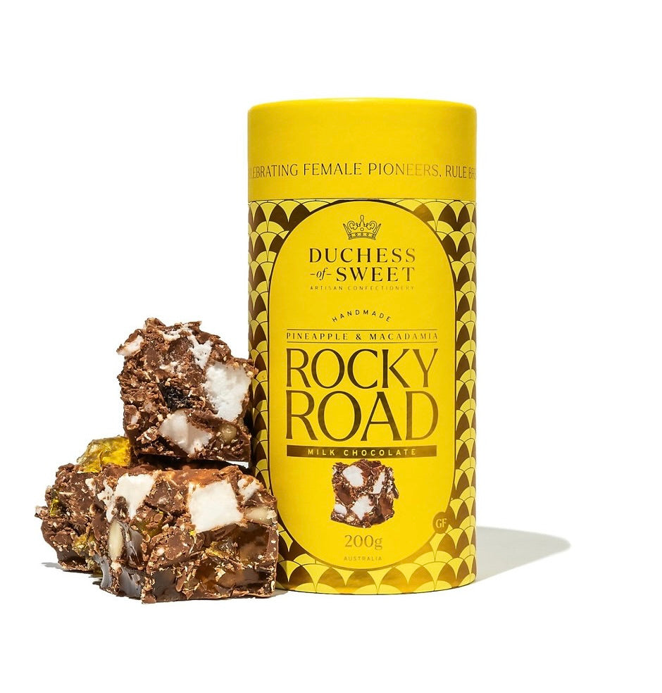 DUCHESS of SWEET - Pineapple & Macadamia Milk Chocolate Rocky Road - The Trailblazer