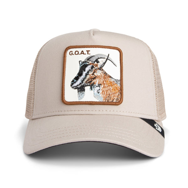 GOORIN BROS - GOAT TRUCKER - Biscuit