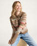 PENDLETON - Fair Isle Cardigan - TAN MULTI