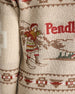 PENDLETON - Alpine Lambswool Zip Up Cadigan - OATMEAL