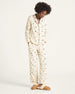 PENDLETON - Ski Print Women's Pyjama SET - ECRU