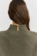 TOORALLIE - Split Neck Funnel - KALE