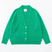 ALEGER No 99 - Cashmere Blend Hi Low Oversized Cardigan - Kelly Green