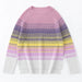 ALEGER No 102 - Cashmere Blend Ombre Funnel Neck - Lilac Haze