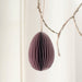 Lavender Hanging Easter Egg H7cm