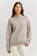 TOORALLIE - Split Neck Funnel - LIGHT OAT