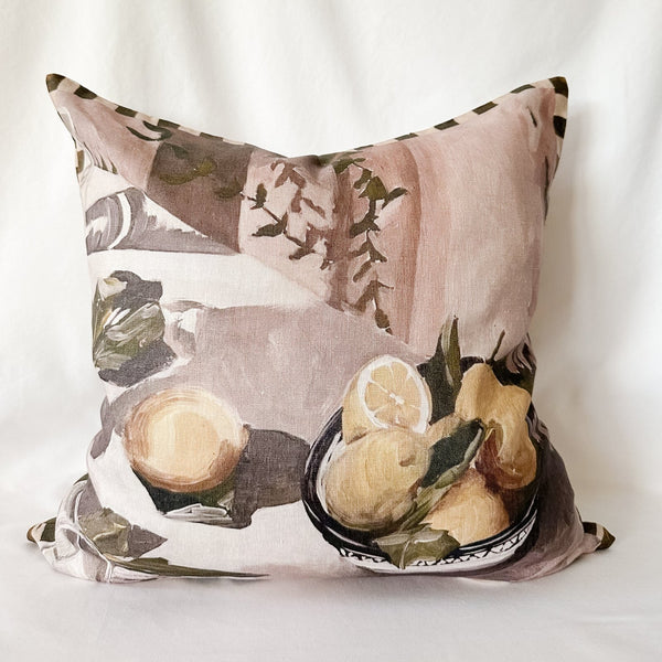 WHITNEY SPICER - Cushion Cover - MOODY LEMONS