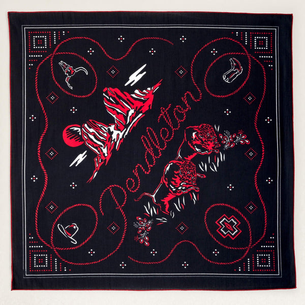 PENDLETON - COWBOY BLACK Bandana