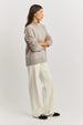 TOORALLIE - Split Neck Funnel - LIGHT OAT