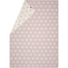 DAVID FUSSENEGGER- SILVRETTA Cotton Throw Stars Allover - LAVENDER