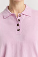 TOORALLIE - Fine Jersey Polo - POWDER PINK