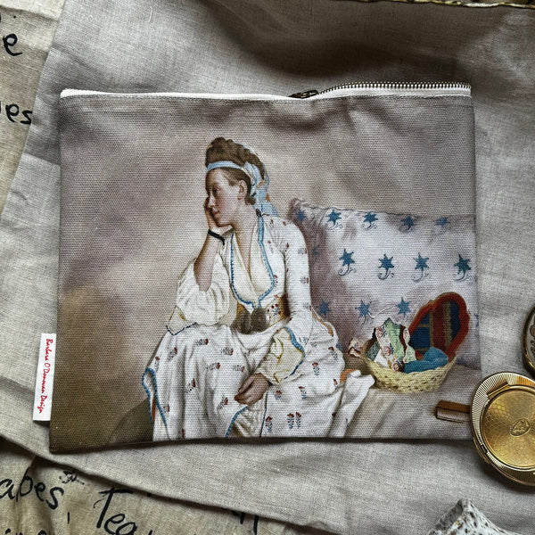 BARBARA O'DONOVAN - Canvas Clutch - LOLA