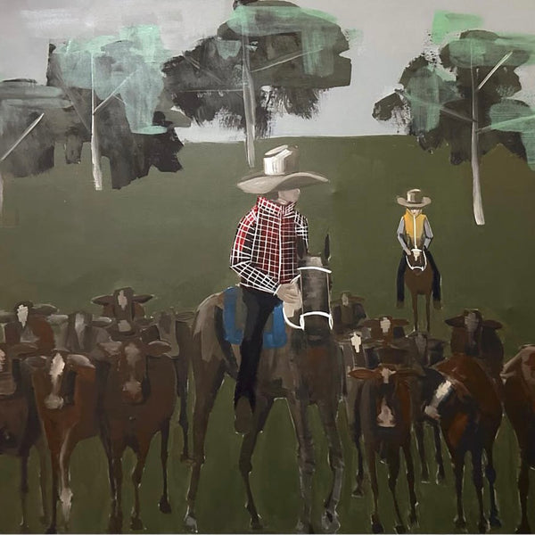 " THE LONG PADDOCK " by Justine Slough
