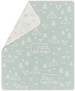 DAVID FUSSENEGGER - Light Green  Camping Bassinet Blanket