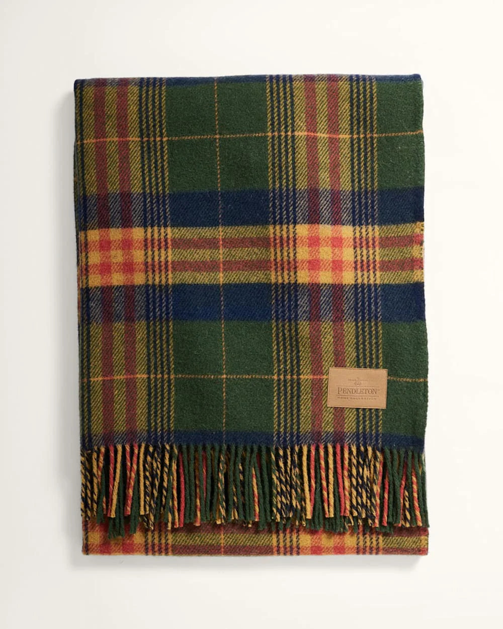 PENDLETON - Motor Robes with Leather Carrier  - FOREST PARK