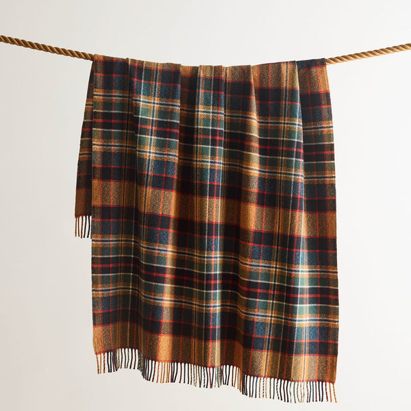 PENDLETON - FIRESIDE THROW - Sycamore Gold/Green