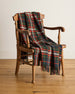 PENDLETON - FIRESIDE THROW - Laurel Green/Red