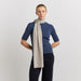 TOORALLIE - Extra Fine MERINO SCARF - Light Oat