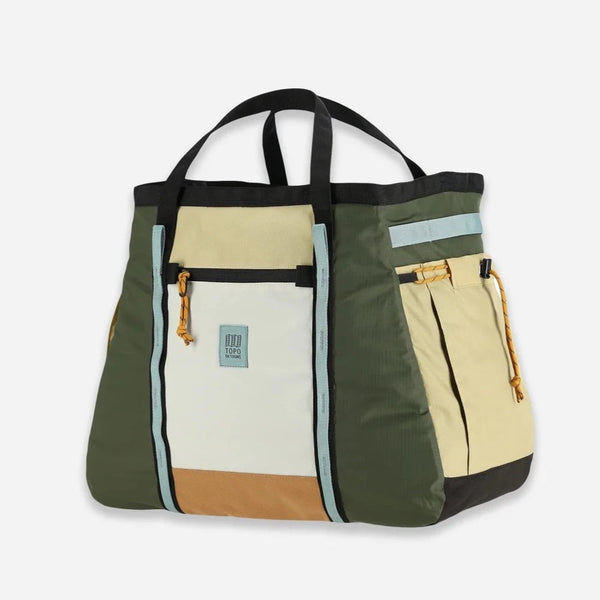 TOPO DESIGNS - Mountain Gear Bag BONE/WHITE/OLIVE