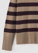 ALETE Threads - CINETTA STRIPE POLO - Argan