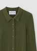 ALETE Threads -  LULU RIBBED CARDIGAN - Olive