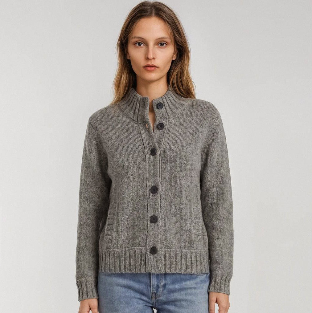ALETE Threads -  ISABELLA POLO JACKET - Grey