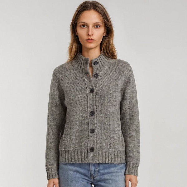 ALETE Threads -  ISABELLA POLO JACKET - Grey