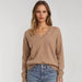 ALETE Threads - TREVI V - NECK SWEATER - Argan