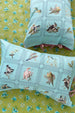 LAZYBONES - Australian Birds Pillowcase Set - Organic Cotton