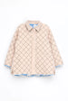 BINNY - " BACK COUNTRY" - 100% Cotton Yarndye Check Flannel Jacket - BLUEBELL