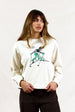 BINNY - " SKI LEGS " - 100% Cotton 350 GSM Fleece Windcheater - Natural