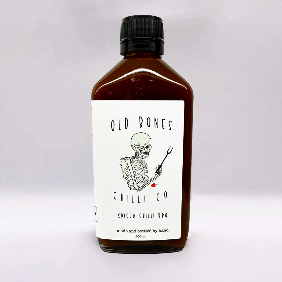 OLD BONES CHILLI CO - Spiced Chilli BBQ Sauce - 200ml