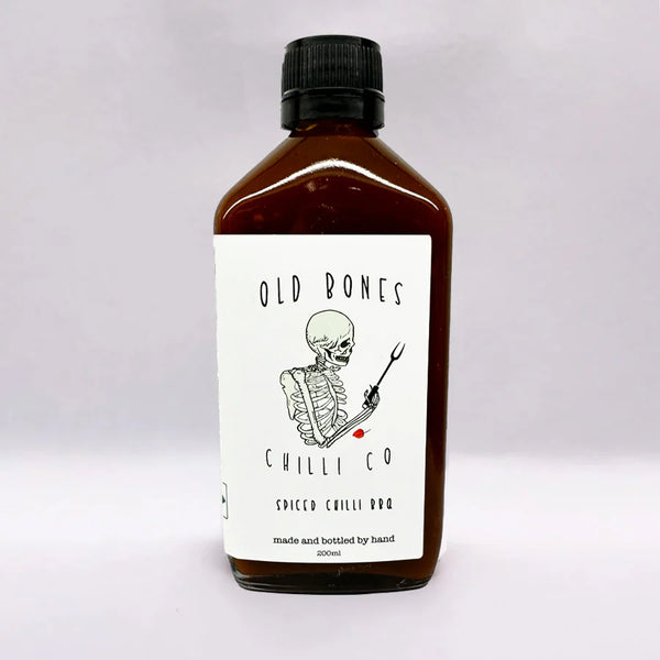 OLD BONES CHILLI CO - Spiced Chilli BBQ Sauce - 200ml