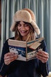 BINNY - " JACKSON HOLE  " - Cotton/Cashmere Crewneck Sweater -NAVY