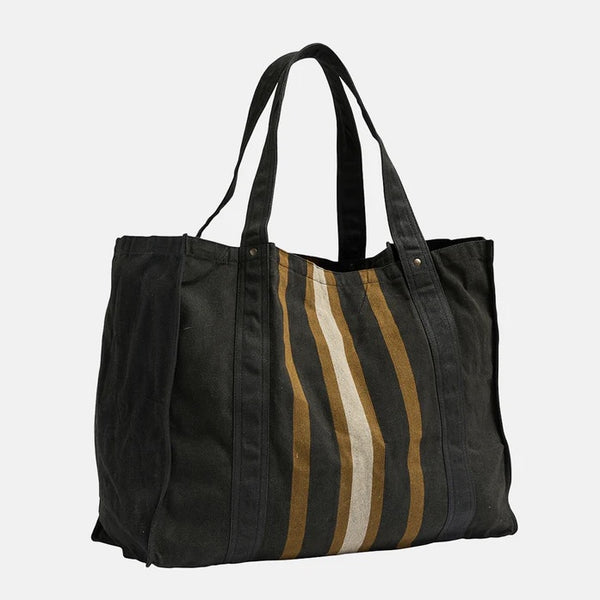 PONY RIDER - Road Tripper Tote Bag - BLACK