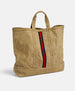 PONY RIDER - Escapee Large Canvas Tote Bag - GOLDEN TAN