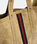 PONY RIDER - Escapee Large Canvas Tote Bag - GOLDEN TAN