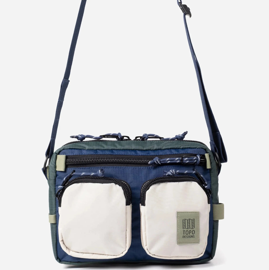 TOPO DESIGNS - Block Bag - FOREST/BONE WHITE