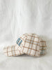 WHITNEY SPICER - Plaid Cap - NEUTRAL