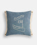 PONY RIDER - Seabird Cushion Cover x Banner - Blue 45cm x 45cm