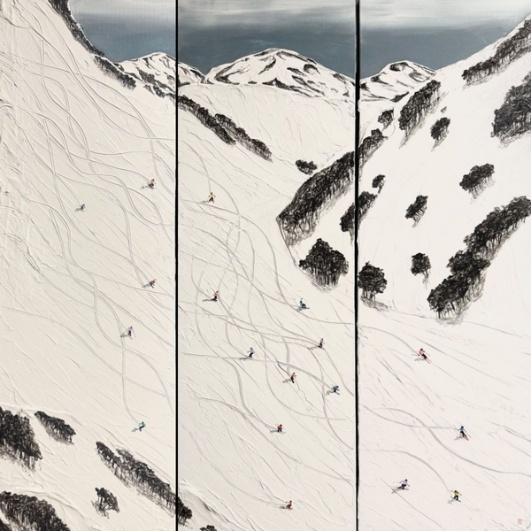 MELINDA HELBLING - Cold Rush (Triptych)