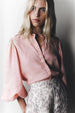 SARAH JANE CLARKE - Maluku Blouse SHELL PINK - Size 10