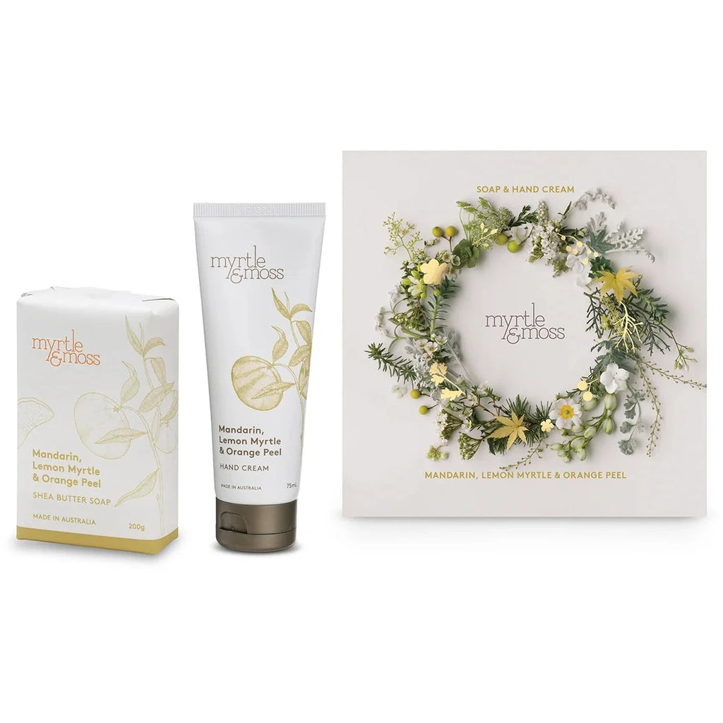 MYRTLE & MOSS -CITRUS DUET - MANDARIN LEMON MYRTLE & ORANGE PEEL