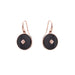 SYBELLA JEWELLERY - POPPY ROSE GOLD & BLACK EARRINGS