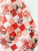 WHITNEY SPICER - Linen Tea Towel - PINK GINGHAM